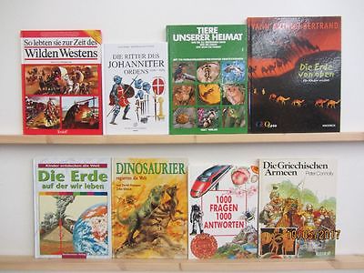 34 Bücher Kindersachbücher Jugendsachbücher Technik Geschichte Natur