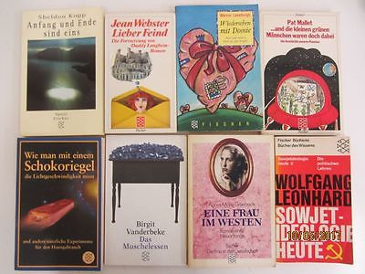 134 Bücher Taschenbücher Fischer Verlag
