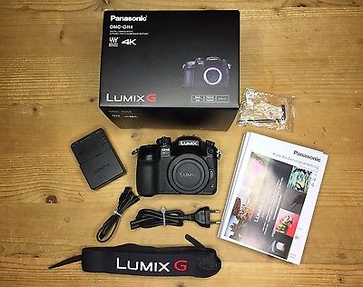 Panasonic LUMIX DMC GH4 16.0MP Digitalkamera - Schwarz (Nur Gehäuse)