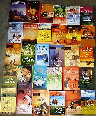 Nora Roberts, 48 Bücher, 58 Romane, diverse Verlage,  Hardcover/Taschenbuch