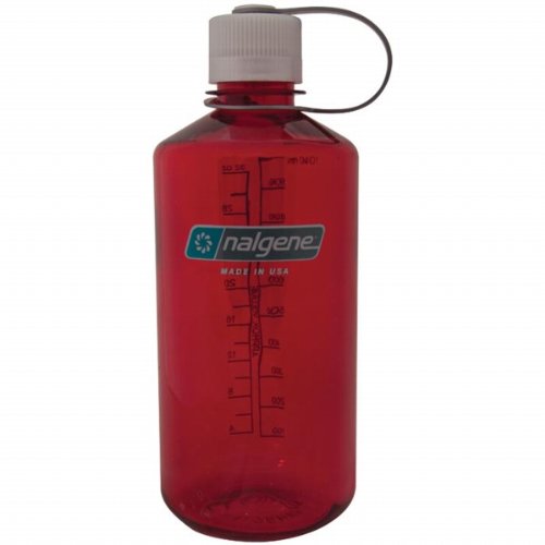 Nalgene Trinkflasche Narrow Mouth 1L, Outdoor Red, 2078-2055