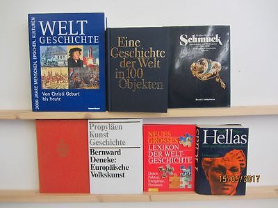 23 Bücher Bildbände Kunst Kultur Geschichte Weltgeschichte