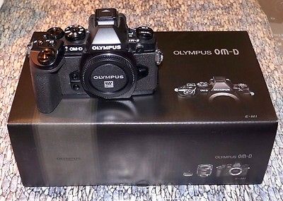 Olympus OM-D E-M1 16.0MP Digitalkamera - Schwarz (Nur Gehäuse) Neuwertig !