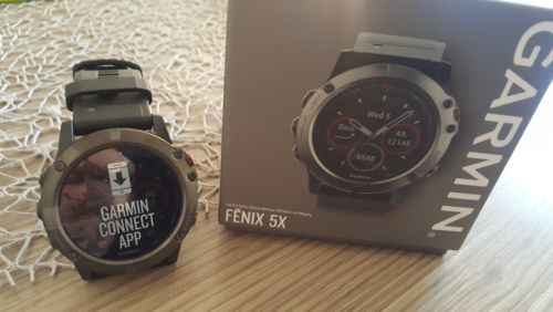 Garmin Fenix 5X Smart Watch GPS wie neu & OVP unbenutzt