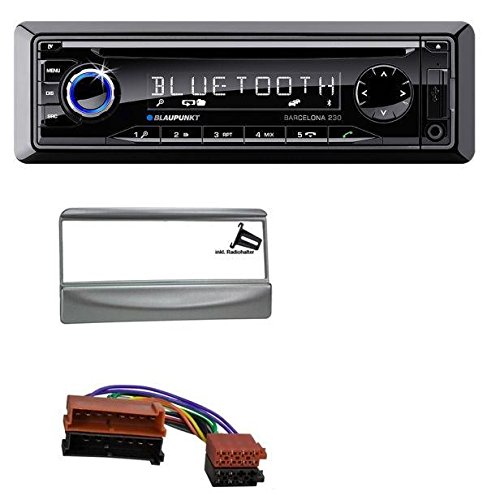 Blaupunkt Barcelona 230 CD MP3 USB SD Bluetooth AUX Autoradio für Ford Mondeo 1996-2002 Puma ab 1997 Transit silber