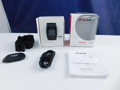 Polar M400 HR GPS Laufuhr inkl Brustgurt H7 schwarz