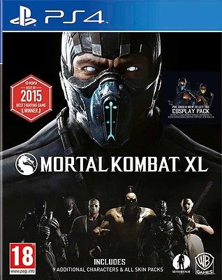 Mortal Kombat XL PS4 BRAND NEW SEALED UK OFFICIAL
