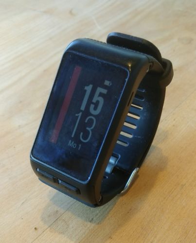 Garmin Vivoactive HR Fitness Tracker Smartwatch GPS Sport Uhr schwarz.