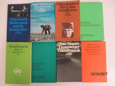 94 Bücher Taschenbücher suhrkamp Verlag