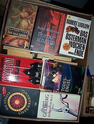 Krimi Thriller - 59 Bücher - Buchpaket Bücherpaket Buchsammlung 