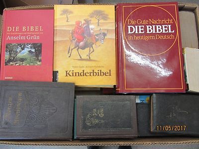 51 Bibeln Gesangsbücher Kinderbibeln teilweise antiquarisch