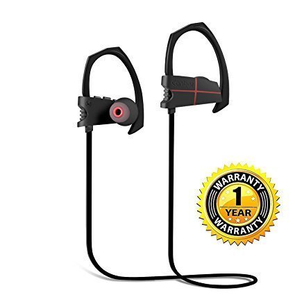 Bluetooth Kopfhörer, Canbor Sport Bluetooth Headset Drahtlose Bluetooth 4.1 Stereo In Ear Kopfhörer mit Mikrofon, IPX5 Schweißbeständige Kopfhörer