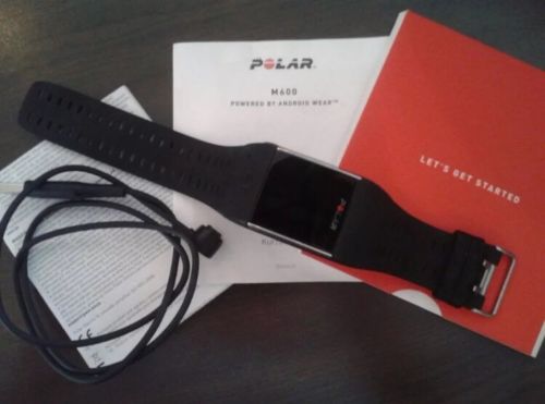 Polar M600 Fitness Smartwatch mit Android Wear, WIE NEU! mit Kaufbeleg!