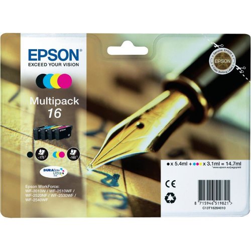 Epson Original T1626 Druckerpatronen, Mehrfachpackung