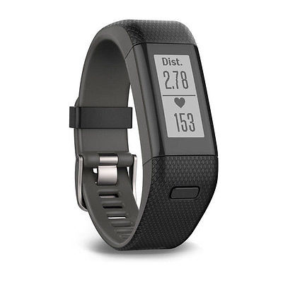 Garmin Vivosmart HR+ Fitnessarmband XL GPS Uhr Smart Notification Herzfrequenz