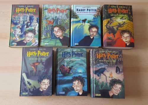 Harry Potter Bücher Band 1-7 komplette Sammlung