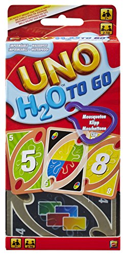 Mattel P1703-0 - UNO H2O To Go Kartenspiel