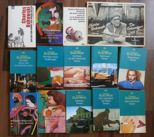 Sammlung 14 Romanen von Charles Bukowski