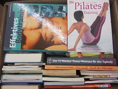 52 Bücher Wellness Fitness Bodytraining Work Out Pilates Massage