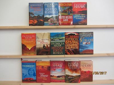 Patricia Shaw 14 Bücher Romane historische Romane Romantische Romane