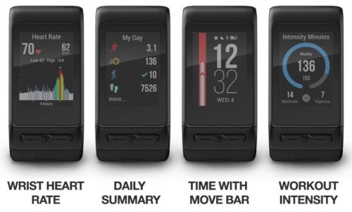 GARMIN Vivoactive HR XL, Sport-GPS-Smartwatch, Pulsmesser, 50 ATM
