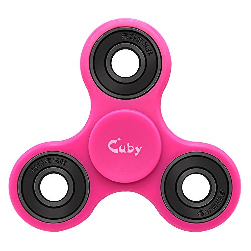 Cuby Tri-Spinner Fidget Spielzeug  (pink)