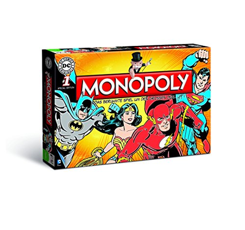 Winning Moves WIN44109 - Brettspiele, Monopoly, DC Comics Originals