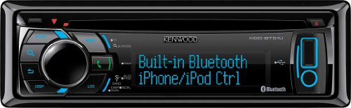 Kenwood KDC-BT51U CD/MP3-Tuner (Apple iPod-ready, Bluetooth, USB 2.0) schwarz mit variabler Tastenbeleuchtung