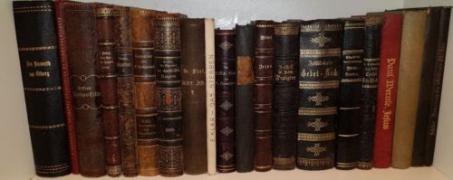 Sammlung! 60 antiquarische christliche Bücher, Kirche, Testament, Bibel