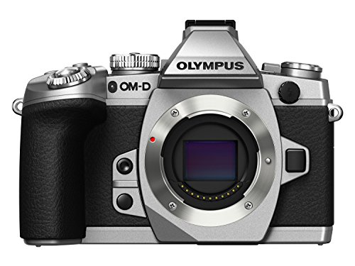 Olympus OM-D E-M1 Systemkamera-Gehäuse (16,3 Megapixel, Live MOS Sensor, 7,6 cm (3 Zoll) LCD-Display, Blitzschuh, Videofunktion, Bluetooth, WiFi) silber