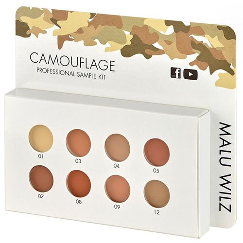 Malu Wilz Dekorative: Camouflage Professional Sample Kit (12 g)