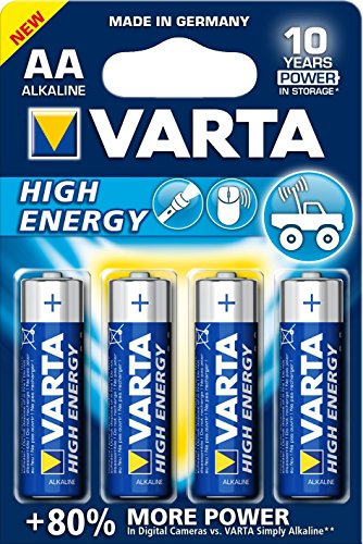 Varta 11500406 - Batterie Energy LR6 / AA / Mignon, 4er Pack