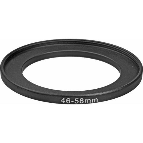 Fotodiox Metal Step Up Ring Filter Adapter, Anodized Black Aluminum 46mm-58mm, 46-58 mm