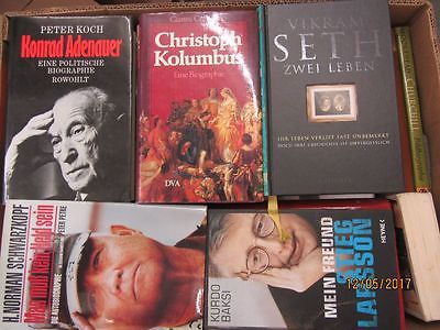 35 Bücher Biografie Biographie Memoiren Autobiografie Lebenserinnerung 