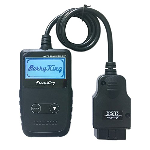 BerryKing Autoscan Connect Handscanner CAN BUS Diagnose OBD2 EOBD Scanner Fehler Auslesen und Löschen für Fahrzeuge ab 1996 (Europa, US, Asian) mit OBD2