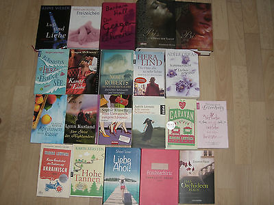 Bücherpaket / 21 Bücher-Konvolut / Frauen- Liebesromane