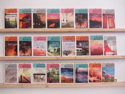 Sandra Brown 24 Bücher Romane Krimi Thriller Liebesromane 