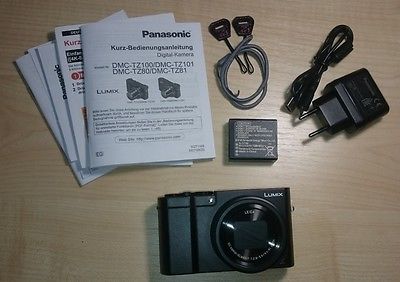 Panasonic DMC-TZ 101 Digitalkamera, 1'' Sensor, 10x opt. Zoom, 4K-Video *in OVP*