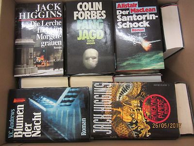36 Bücher Romane Krimi  Kriminalromane Spionageromane Detektivromane Paket 1