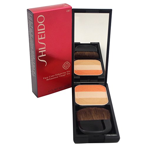 Shiseido Face Color Enhancing Trio unisex, Puder 7 g, Farbe: OR1 - peach, 1er Pack (1 x 0.088 kg)