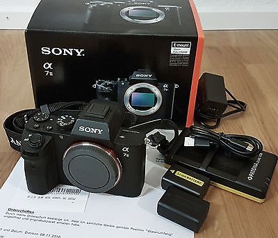 Sony Alpha ILCE-7M2 24.3 MP Digitalkamera - Schwarz (Nur Gehäuse Body) ii