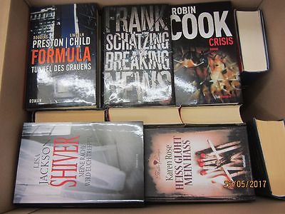 34 Bücher Romane Krimi Thriller Psychothriller  Top Titel Bestseller Paket 3