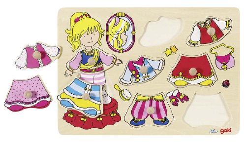 Goki 57814 - Anziehpuzzle - Prinzessin