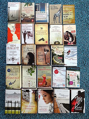 Bücherpaket 25 Liebesromane Frauenromane: Di Fulvio Joyce Moehringer Lenz Morton