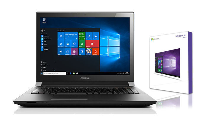 Lenovo Notebook 15,6 Zoll - Intel 2,48 GHz - 500 GB - 4 GB - Windows 10 Pro