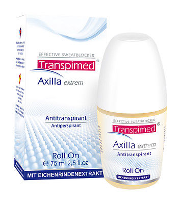 Transpimed Axilla Extrem - Antitranspirant Deo gegen starkes Schwitzen & Schweiß