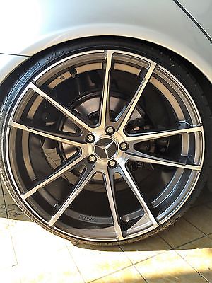 19 Zoll Motec Radical Alu felgen ET30 5x112 Grau Concave Gutachten MCT10 AMG S5