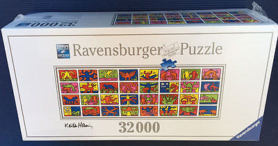 Ravensburger Puzzle 17838 Keith Haring Double Retrospect 32000 Teile Neu