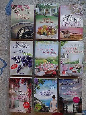 Bücherpaket 9 Romane für Frauen Liebe Romantik: Riley Andrews Roberts George