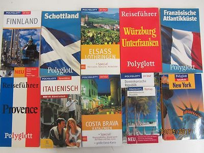 149  Taschenbücher Reiseführer polyglott Reiseführer national und international